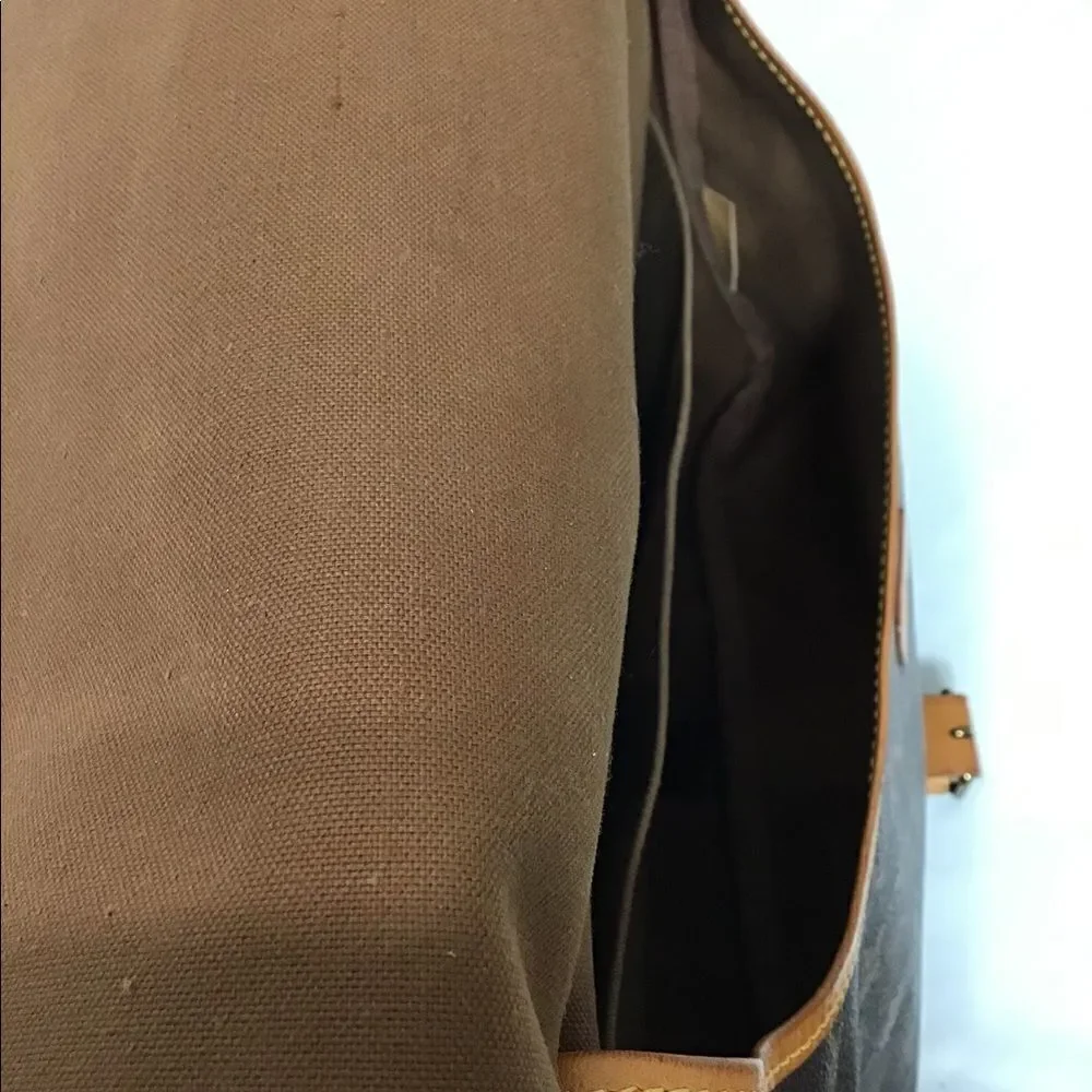 Louis Vuitton Vintage Monogram Double Sided Crossbody Shoulder Bag